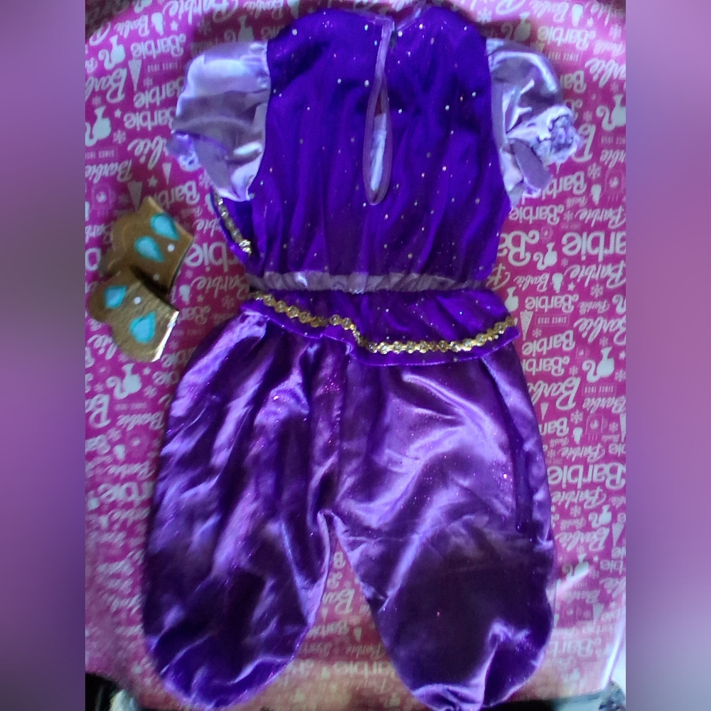 Nickelodeon SHIMMER Purple Gold GIRLS Costume Size 4-6T EUC - Picture 9 of 12